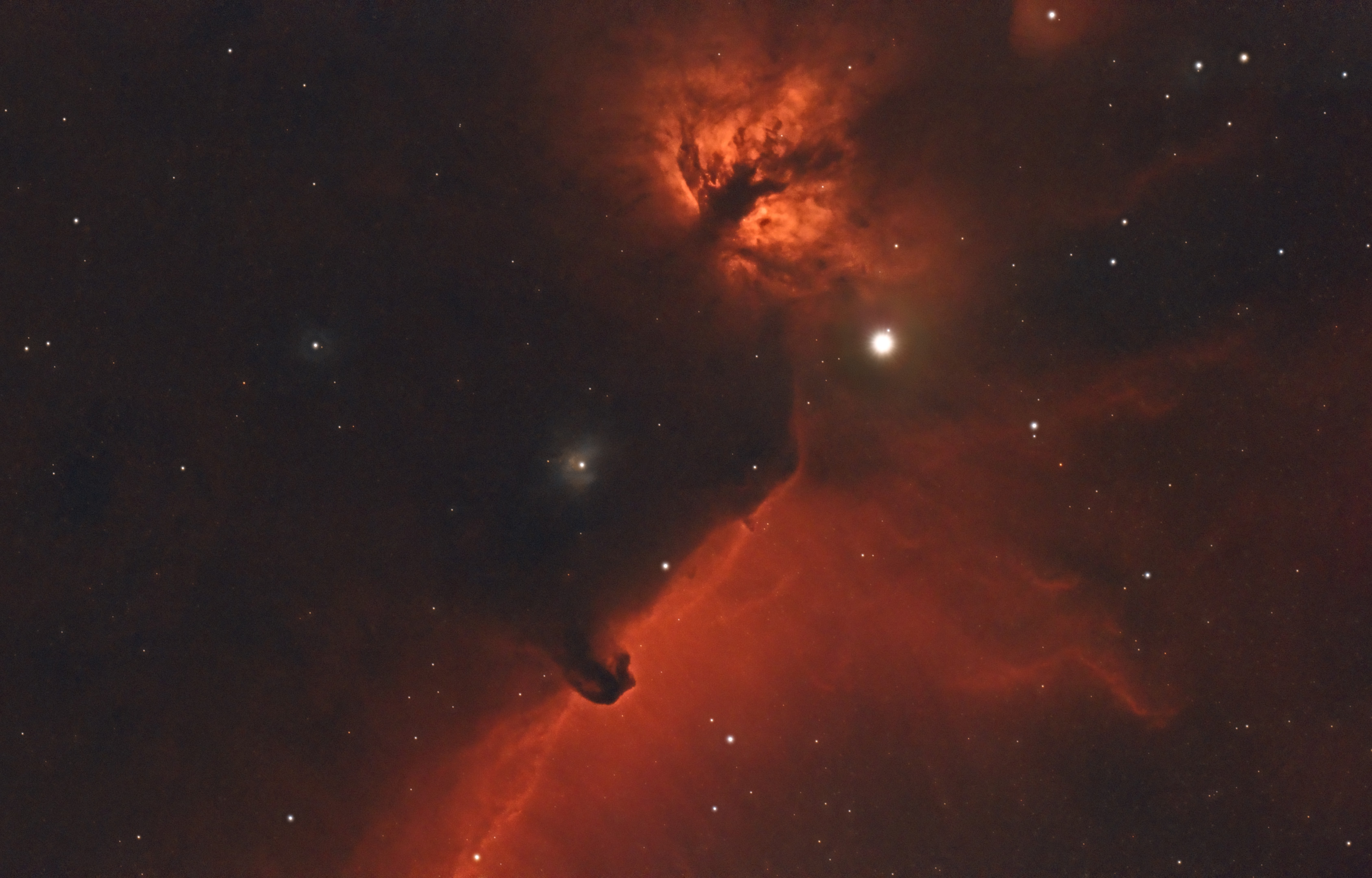 Horsehead Nebula closeup